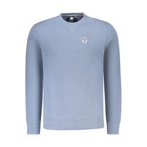 North Sails Blue Cotton Men's Sweatshirt